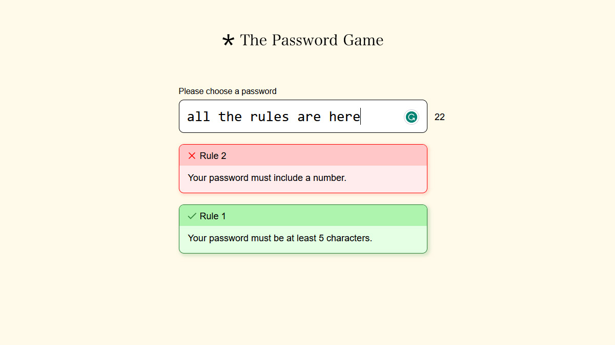 The Password Game: The Internet has gone psycho with this new online game